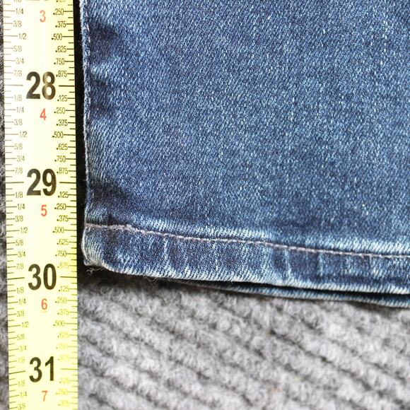 AG Adriano Goldschmied Jeans Womens 31 Blue Mari High Rise Straight - Picture 11 of 11
